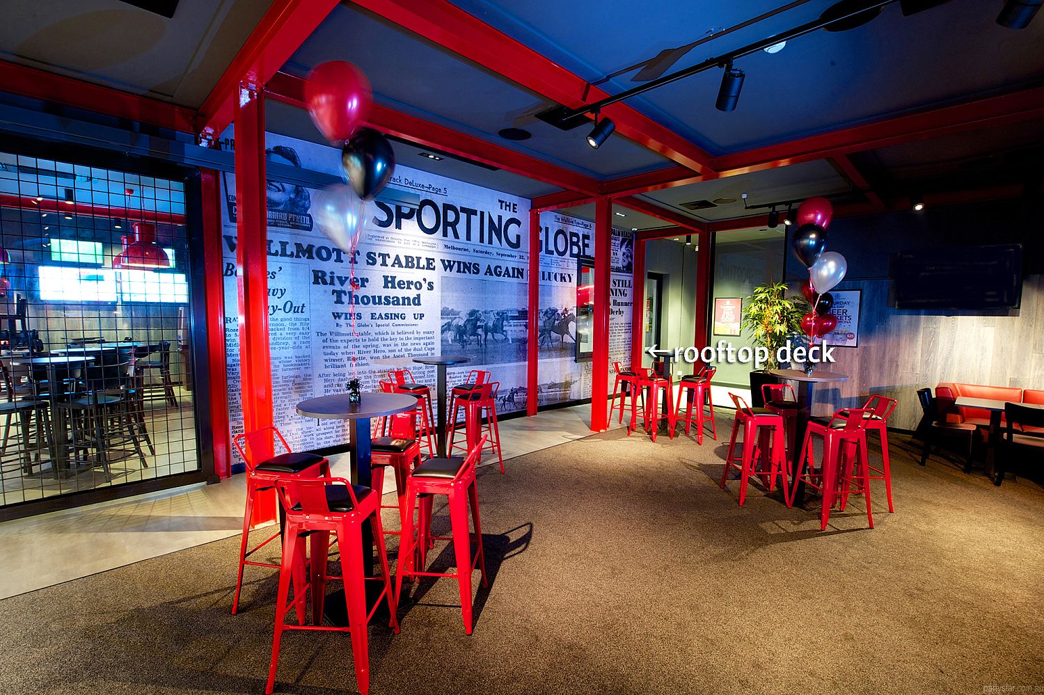 The Sporting Globe, Richmond, VIC. Function Room hire photo #4