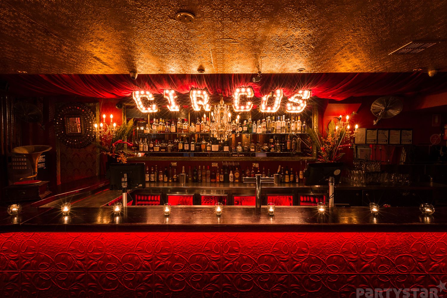 Main Bar function space at Circus, South Yarra, VIC. Photo 2