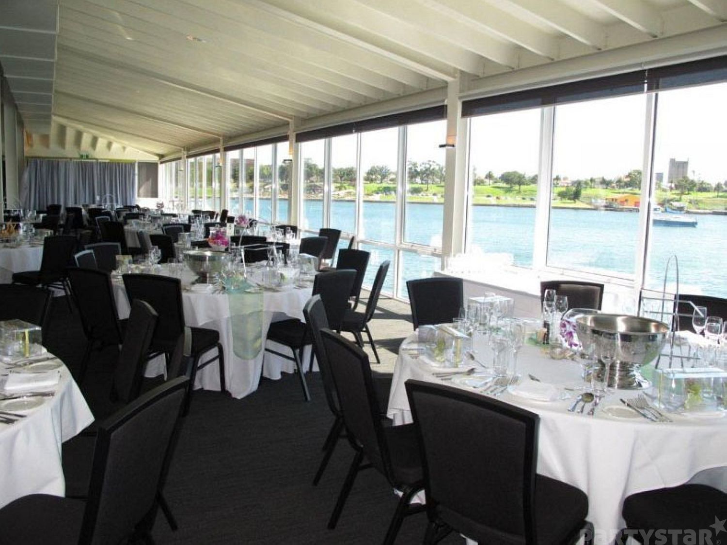 Lillias Function Room function space at The Pier, Geelong, VIC. Photo 3