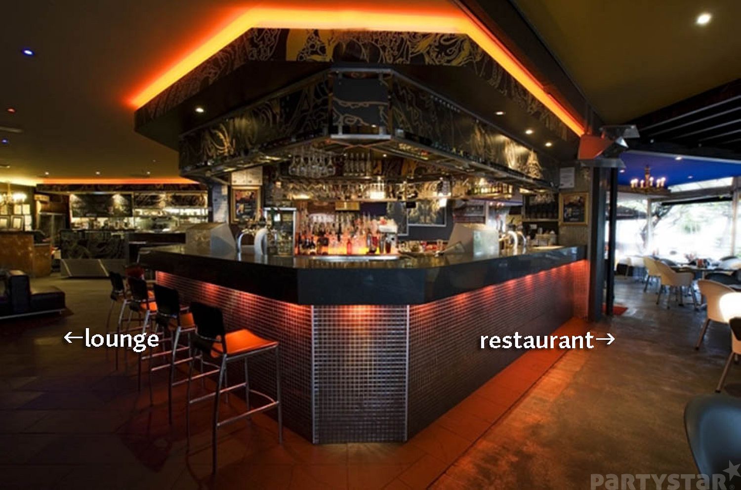 Restaurant Function Room function space at Alto Cucina and Bar, Broadbeach, QLD. Photo 2