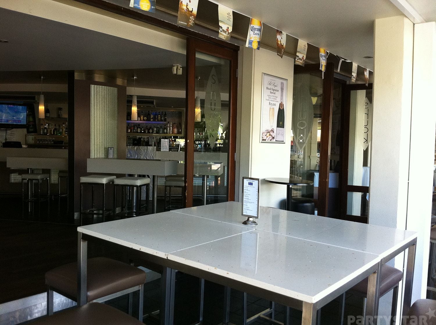 Shuck Party Bar function space at Shuck, Main Beach, QLD. Photo 4