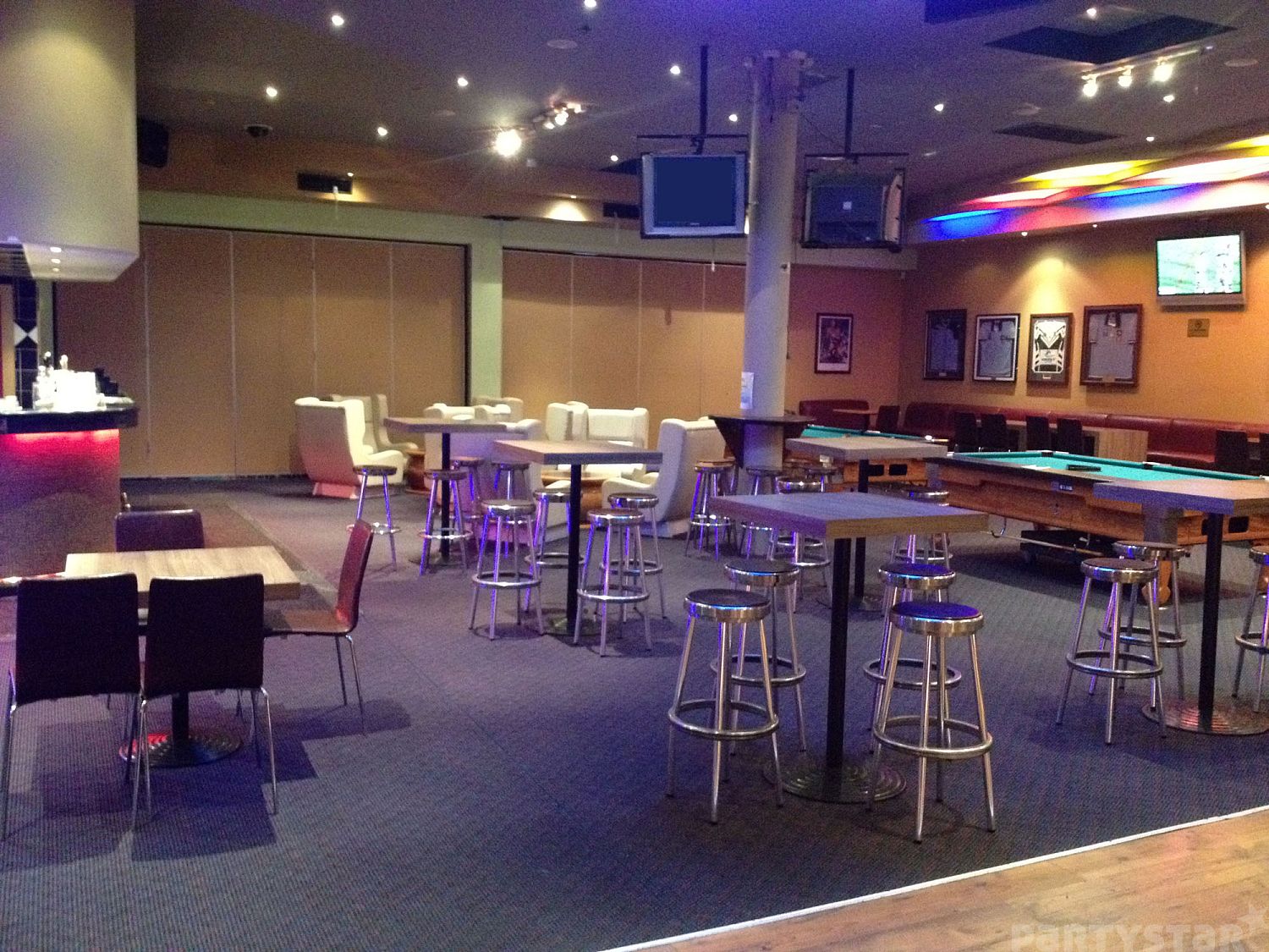 The Pool Party Room function space at Crest Hotel, Sylvania, NSW. Photo 2
