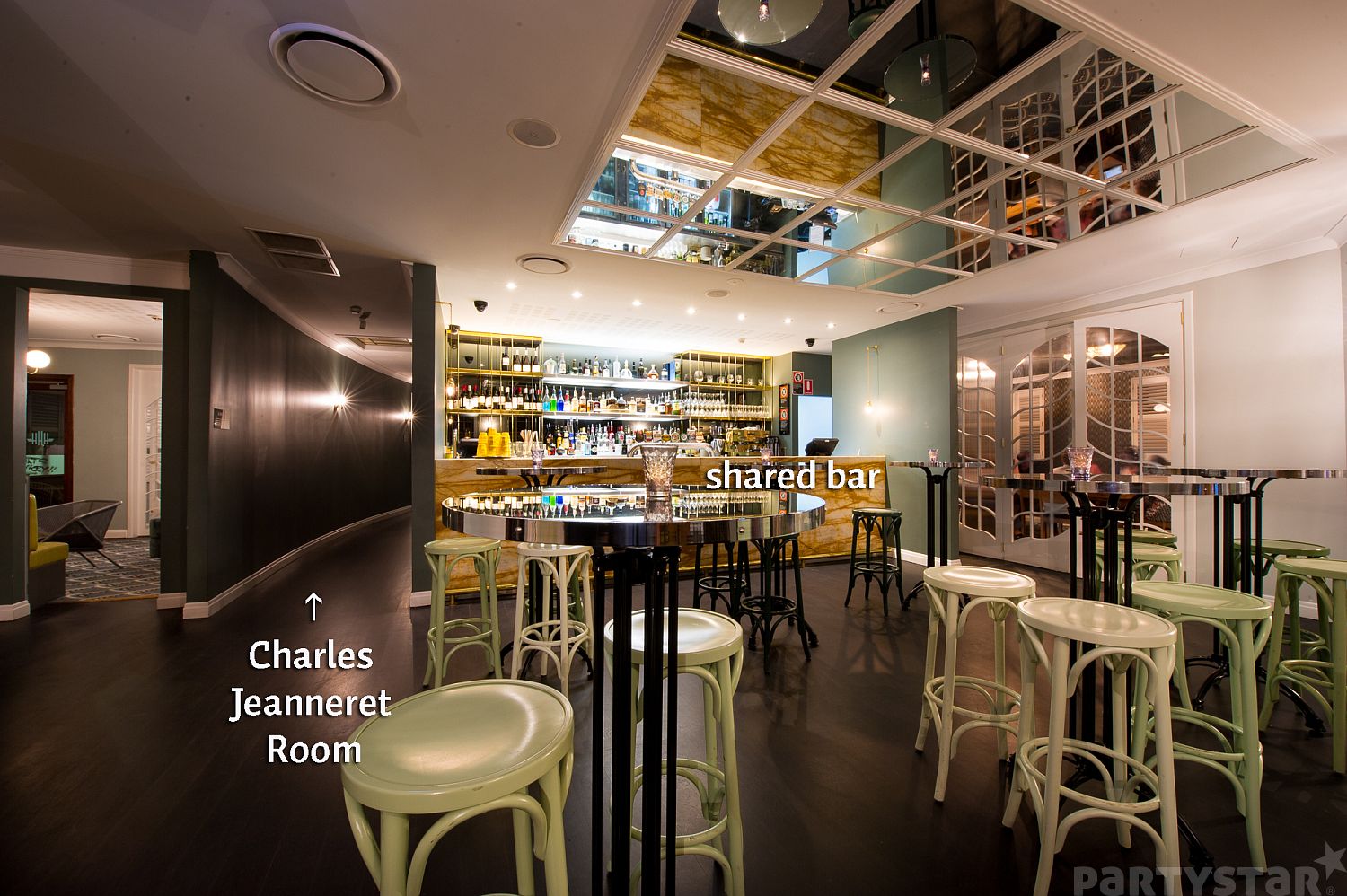 Charles Jeanneret Function Room function space at Hunters Hill Hotel, Hunters Hill, NSW. Photo 3
