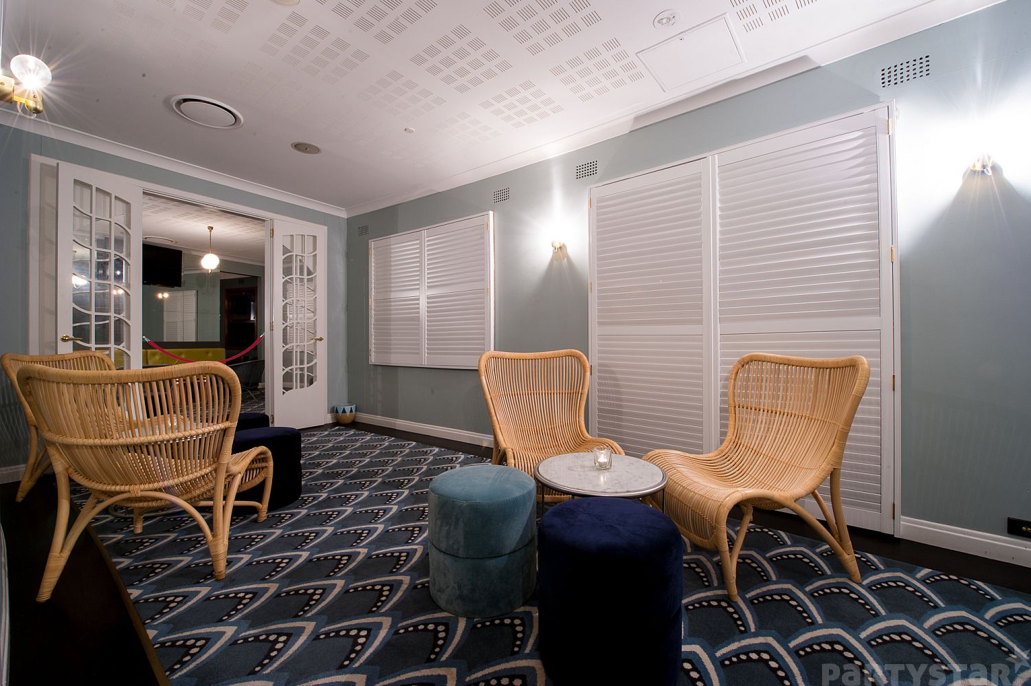 John Glade+Charles Jeanneret Rooms function space at Hunters Hill Hotel, Hunters Hill, NSW. Photo 1