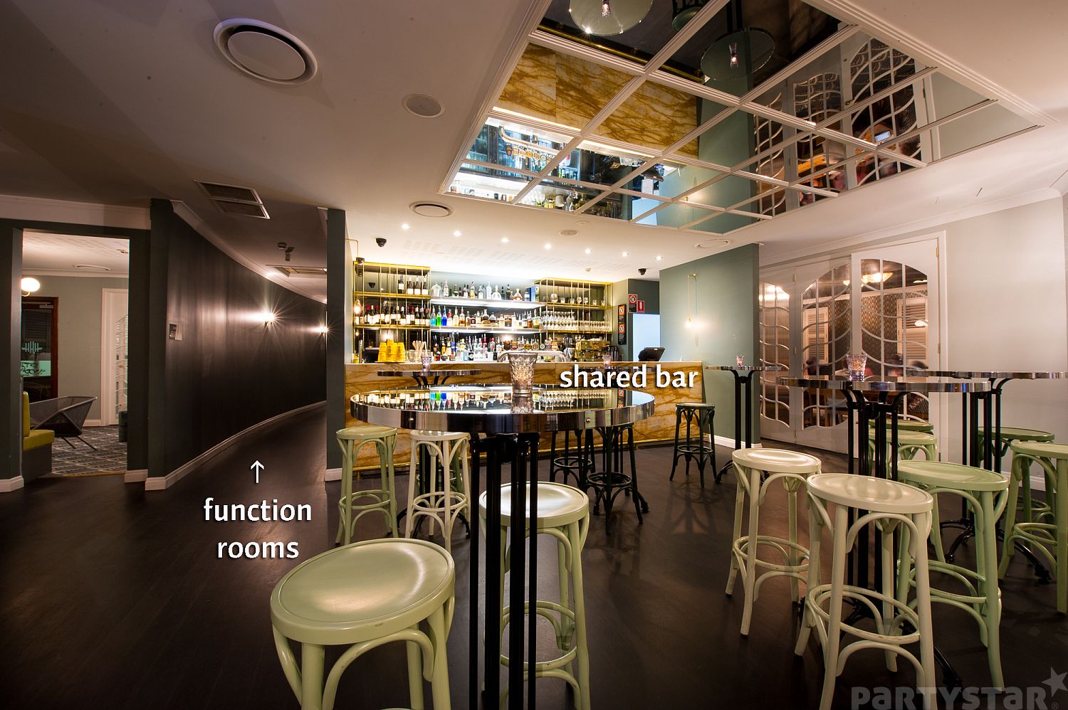 John Glade+Charles Jeanneret Rooms function space at Hunters Hill Hotel, Hunters Hill, NSW. Photo 4
