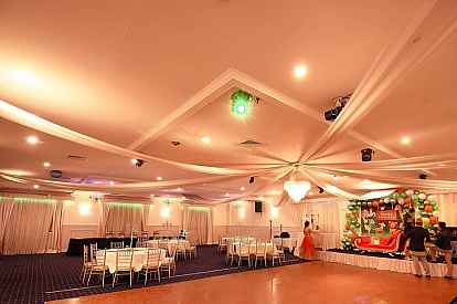 Venue hire information for Aiden Palace Reception