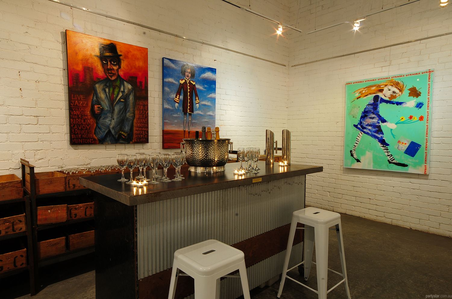 Smart Artz Gallery, South Melbourne, VIC. Function Room hire photo #4