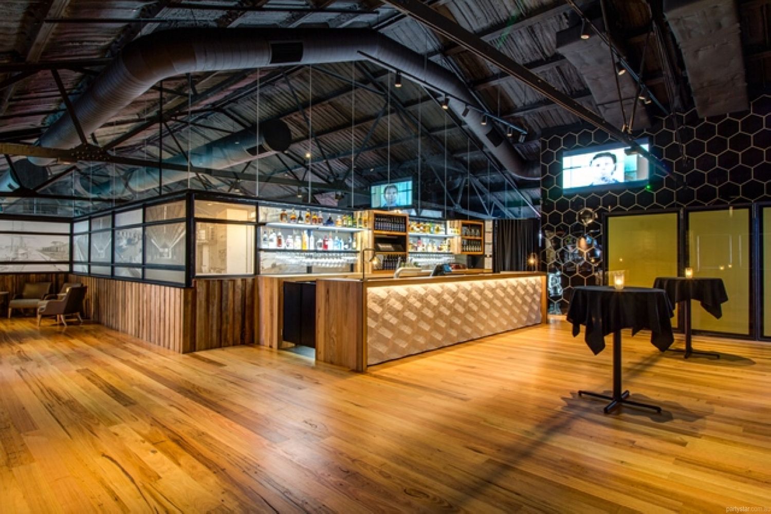 Woolshed, Docklands, VIC. Function Room hire photo #1