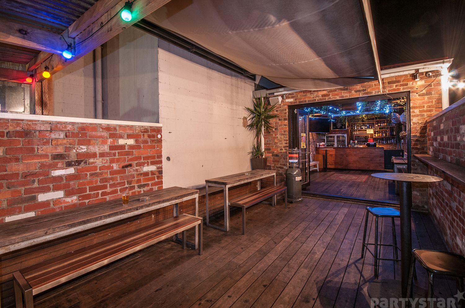 Rooftop Bar and Deck function space at Nevermind Bar, Hawthorn, VIC. Photo 2