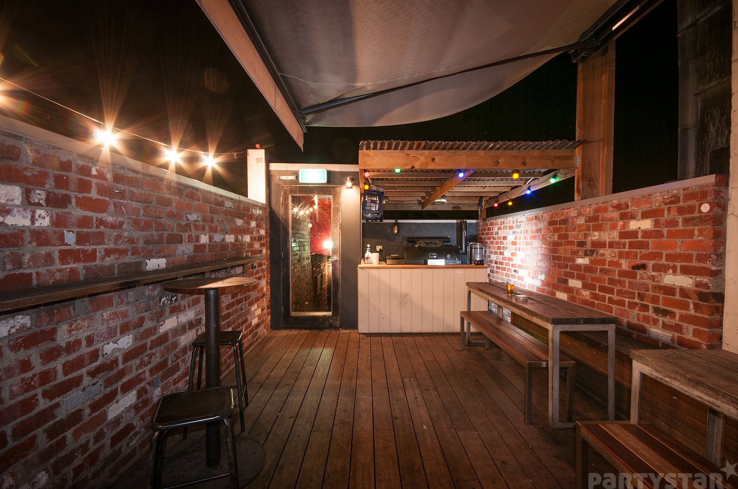 Rooftop Bar and Deck function space at Nevermind Bar, Hawthorn, VIC. Photo 5