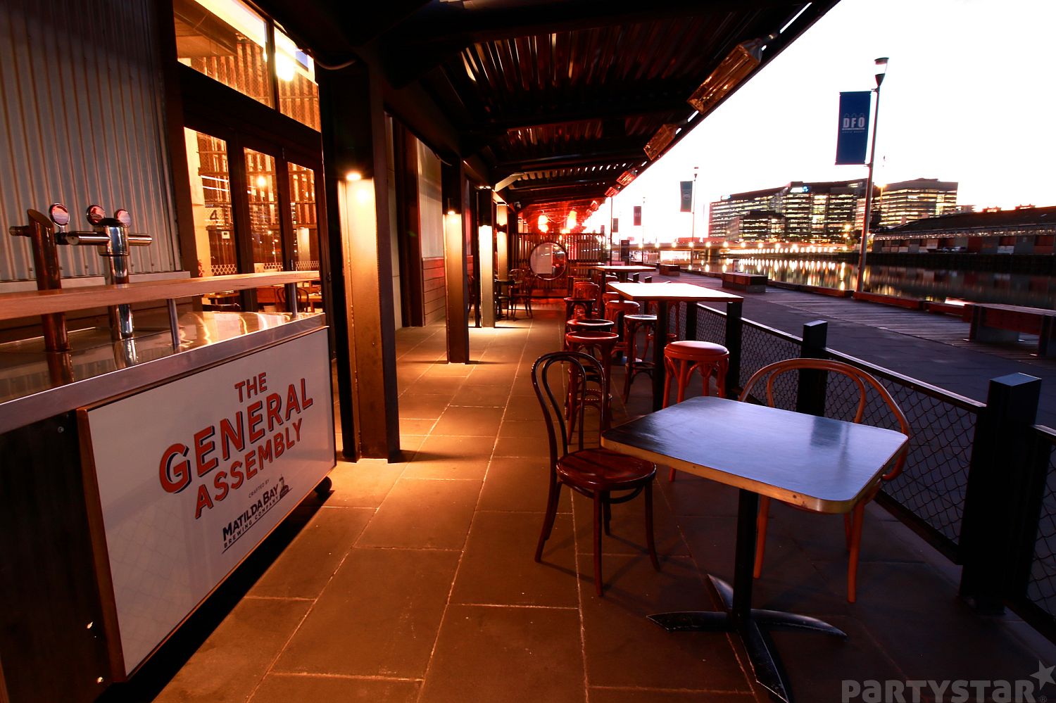 The General Assembly, South Wharf - function room photo