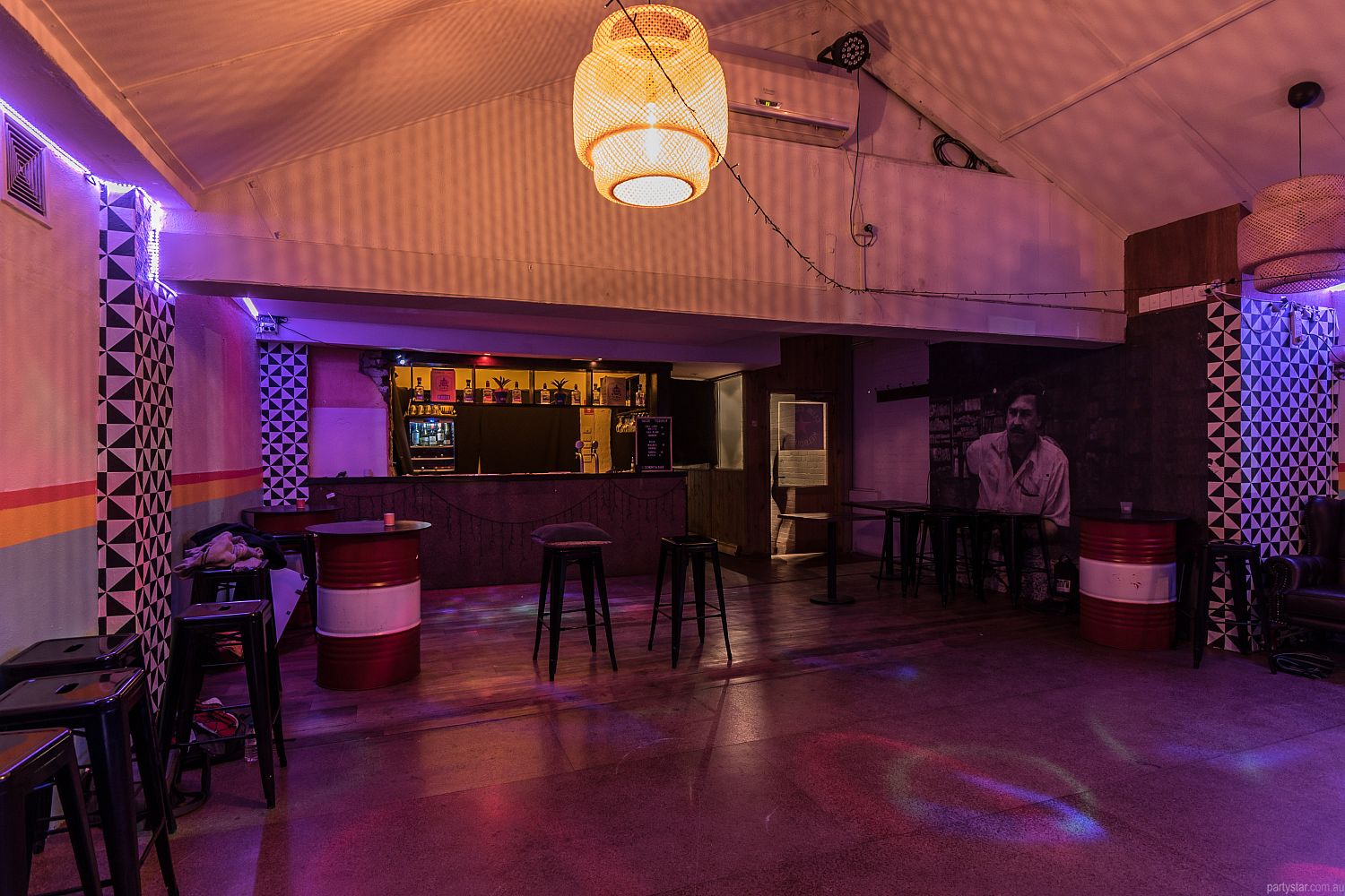 Si Senorita Bar, Fitzroy, VIC. Function Room hire photo #1