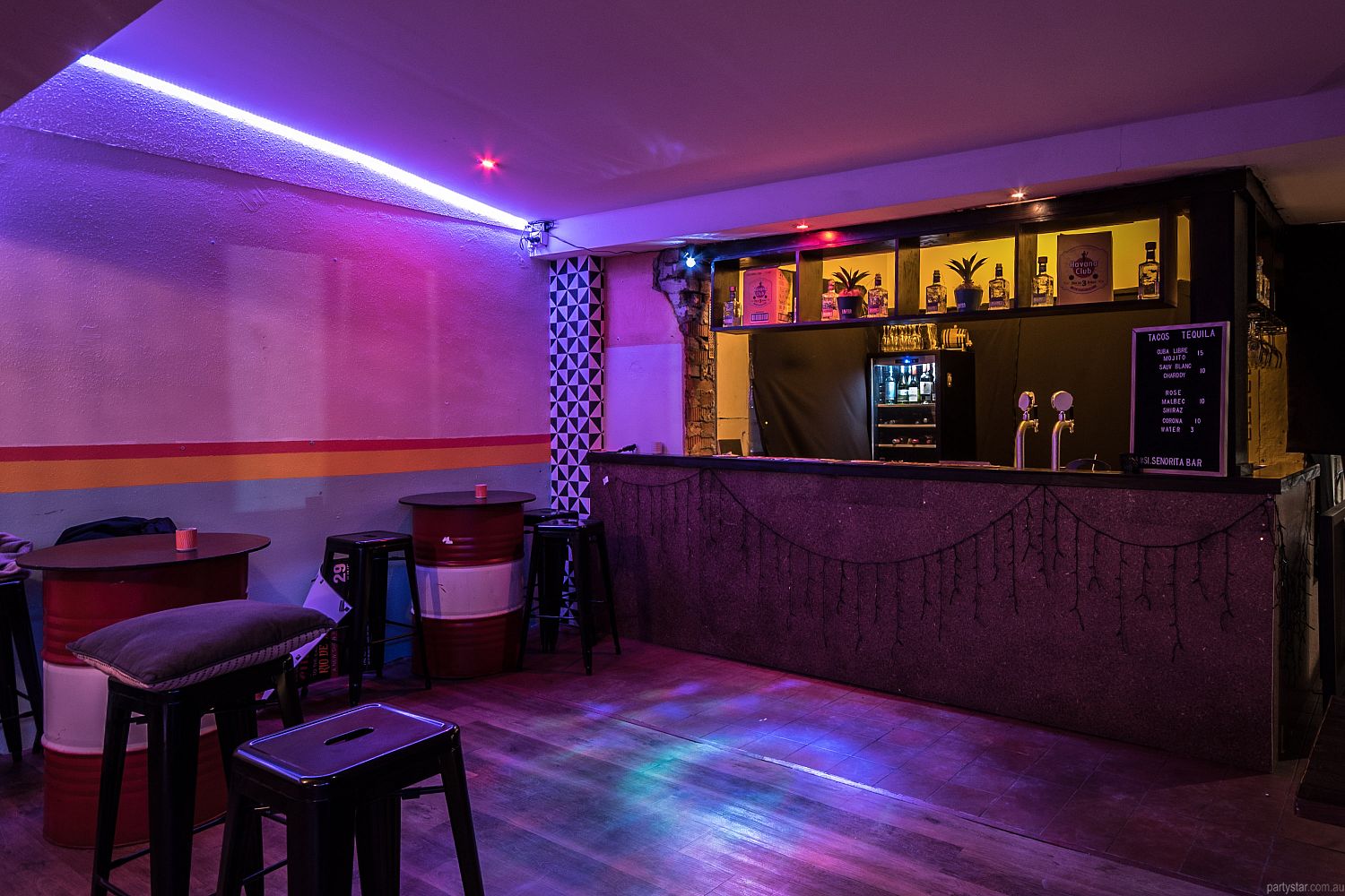 Si Senorita Bar, Fitzroy, VIC. Function Room hire photo #3