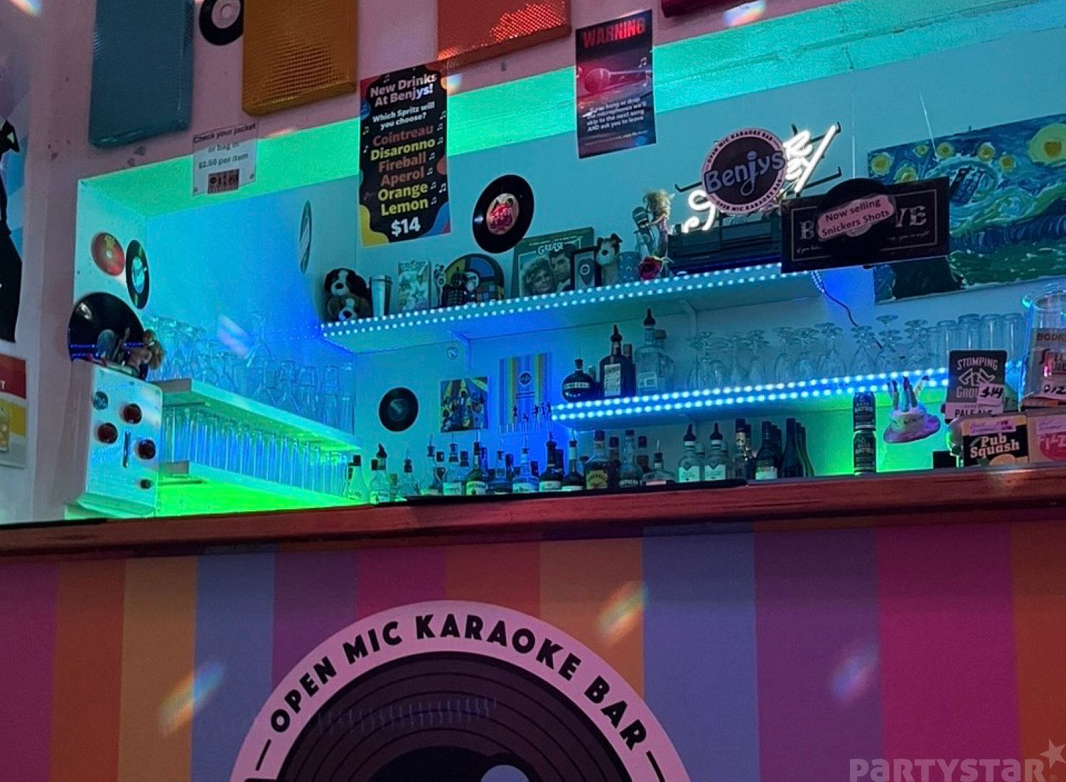Bar and Beer Garden function space at Benjys Karaoke Bar, Brunswick East, VIC. Photo 4