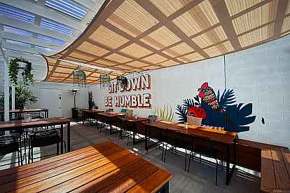 Venue hire information for Table Birds
