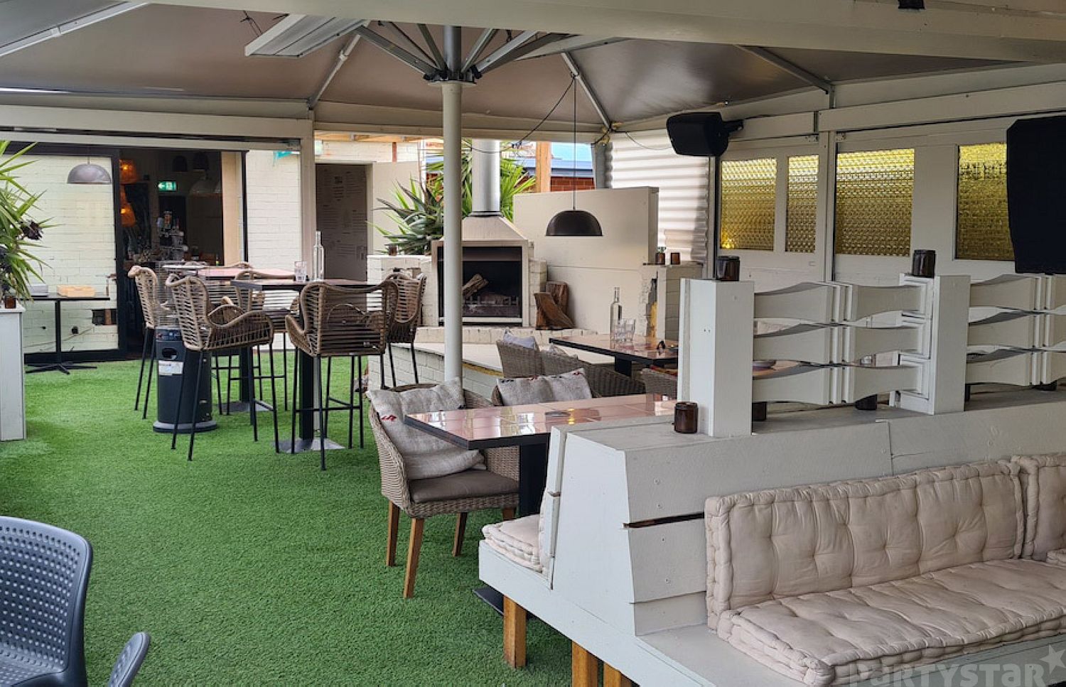 Rooftop function space at Konar Bar, Ormond, VIC. Photo 2