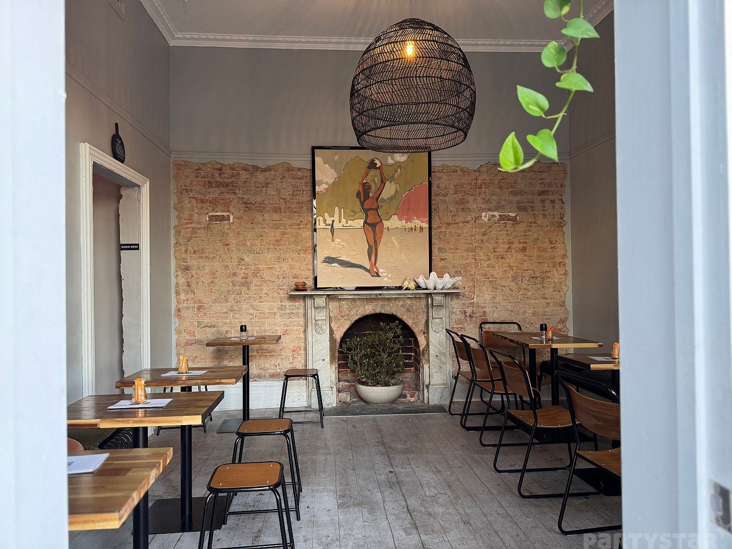 Dining room and courtyard function space at Mother Cafe Caulfield, Caulfield North, VIC. Photo 1