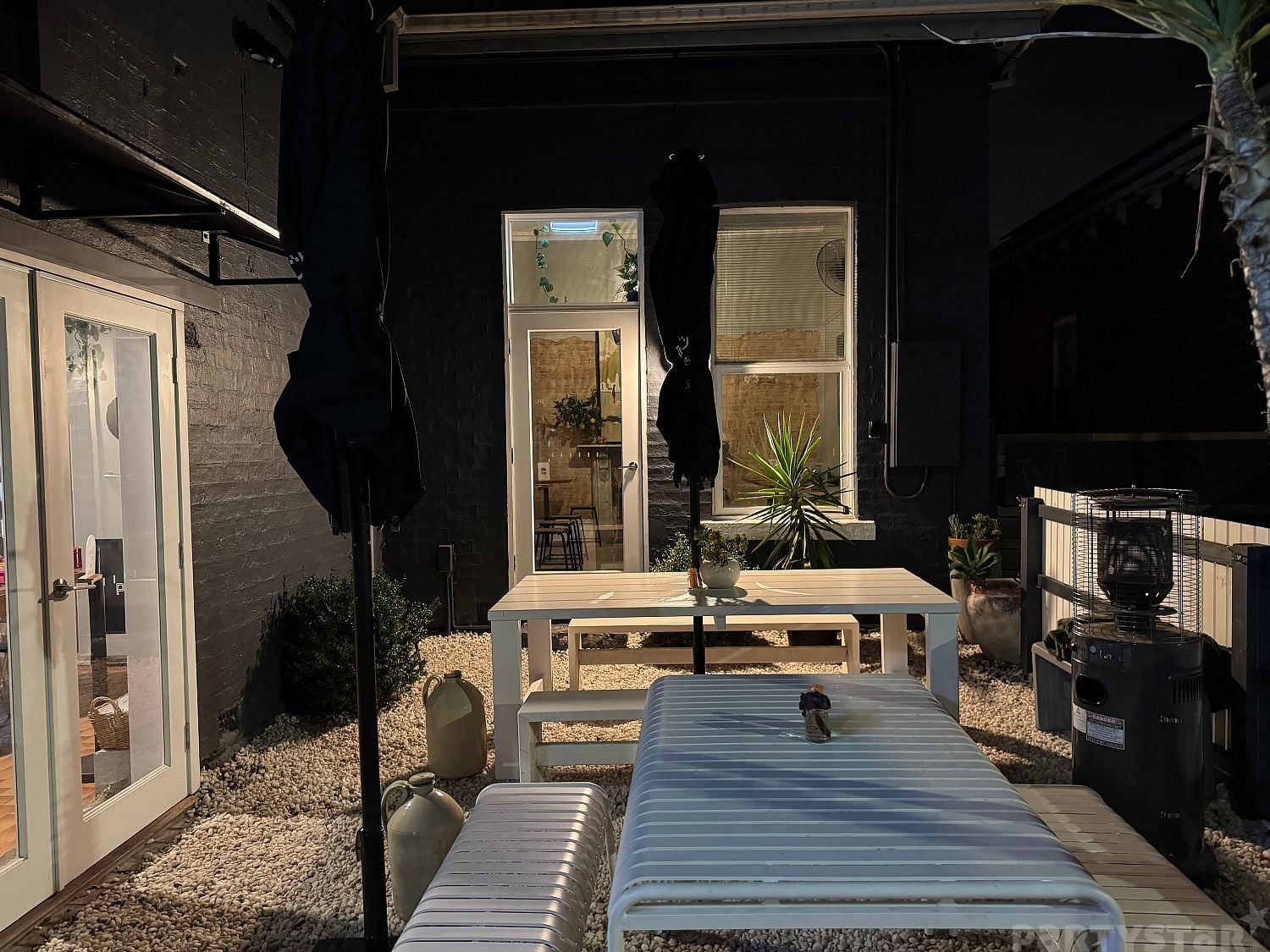 Dining room and courtyard function space at Mother Cafe Caulfield, Caulfield North, VIC. Photo 3