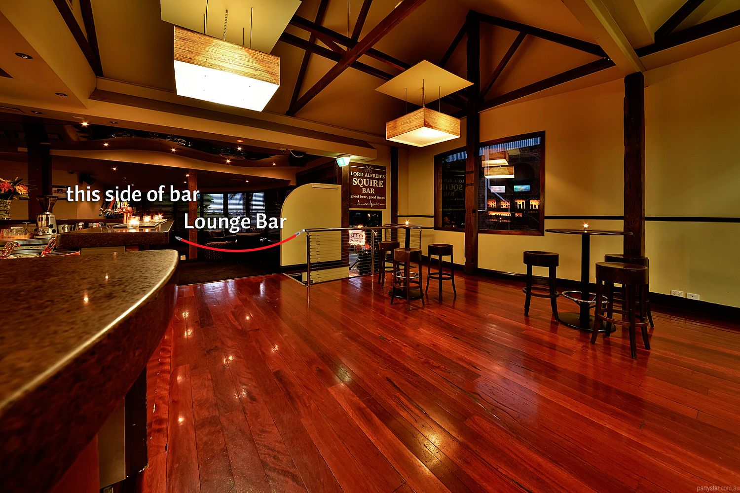 The Lord Alfred, Brisbane City, QLD. Function Room hire photo #2