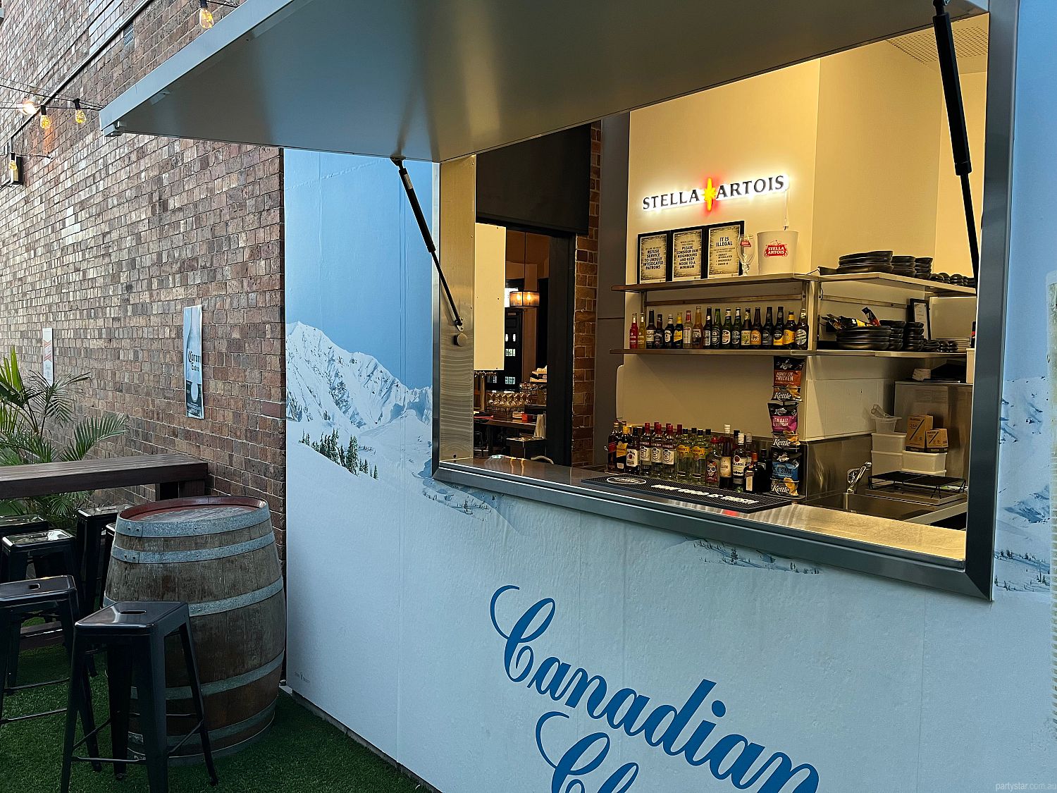 Laneway Bar - The Mix Bar - Event Venue Hire 