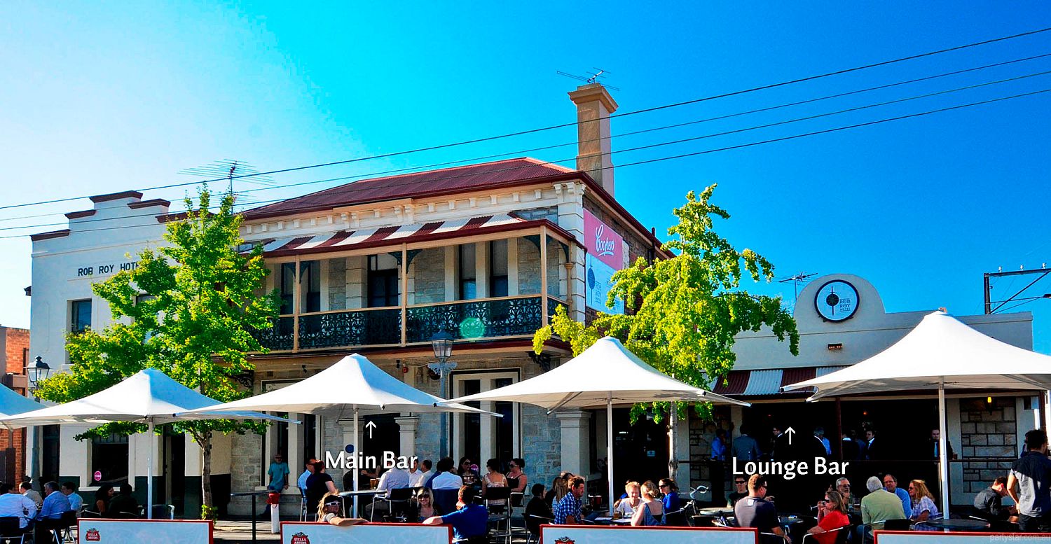 Rob Roy Hotel, Adelaide, SA. Function Room hire photo #5