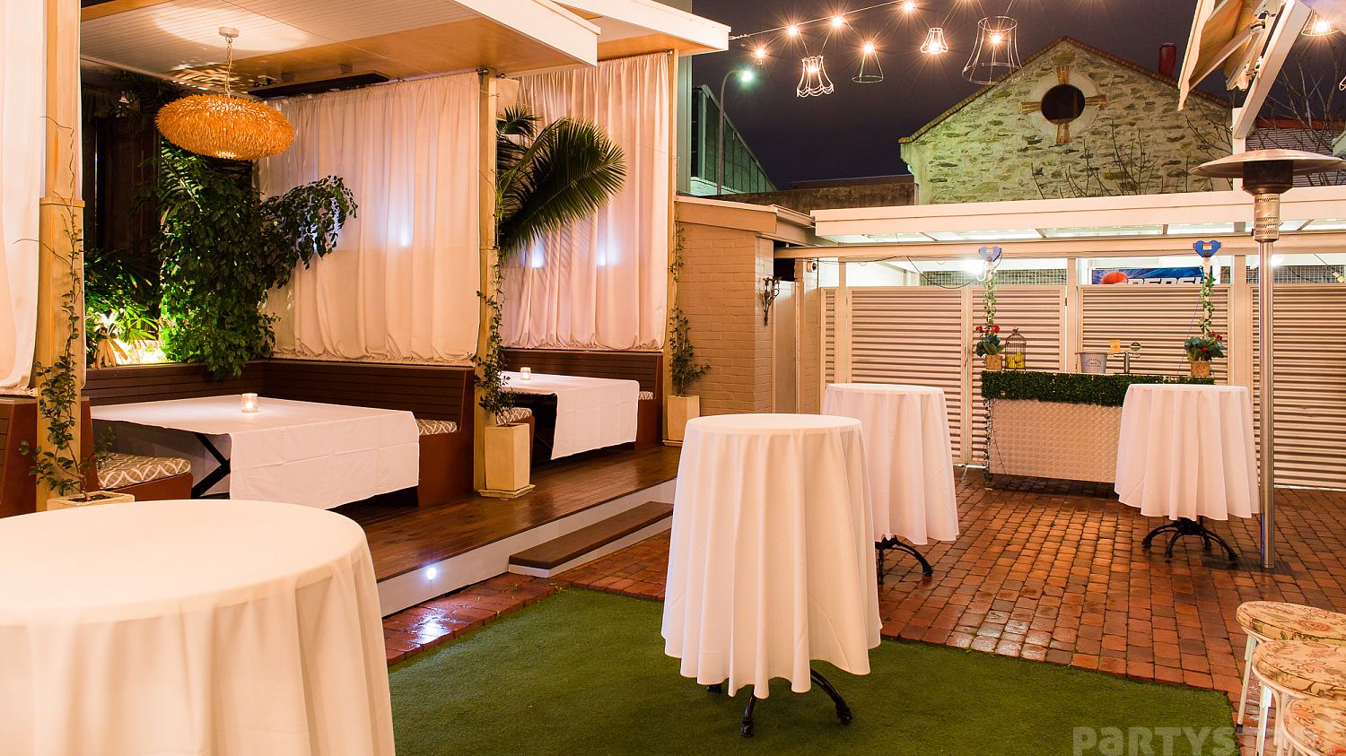 Beer Garden function space at Benjamin on Franklin, Adelaide, SA. Photo 1