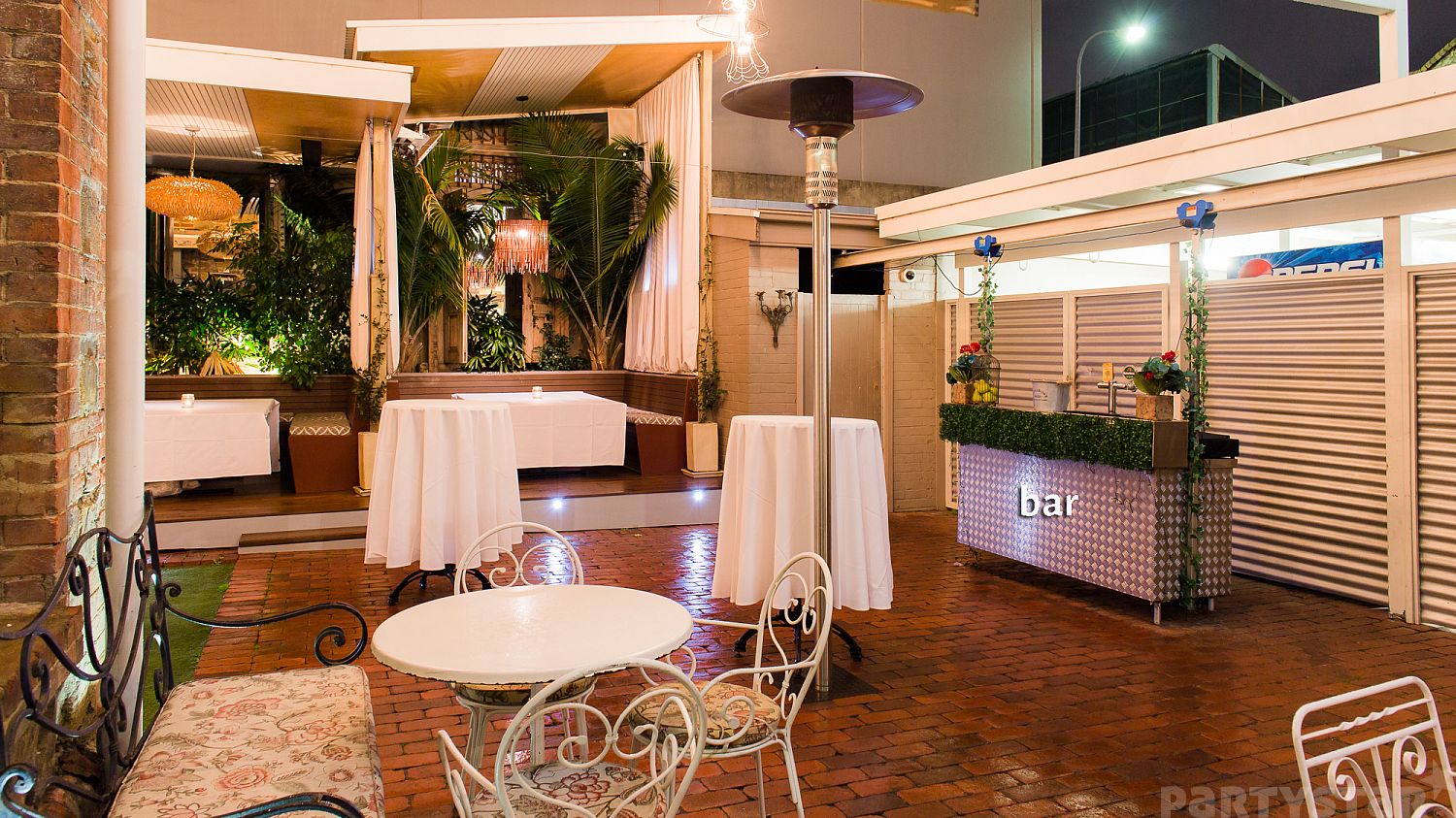 Beer Garden function space at Benjamin on Franklin, Adelaide, SA. Photo 2