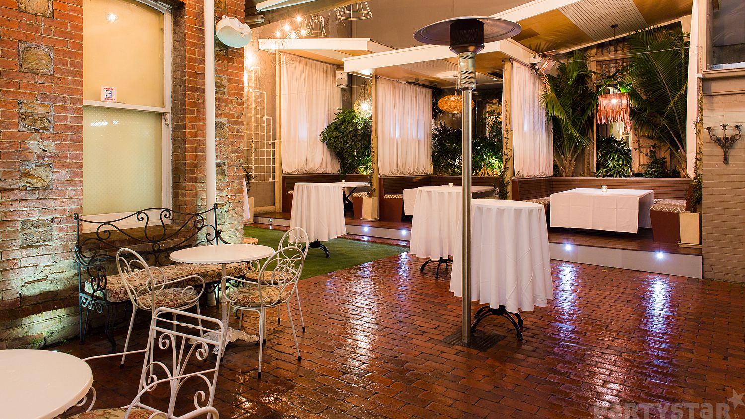 Beer Garden function space at Benjamin on Franklin, Adelaide, SA. Photo 3
