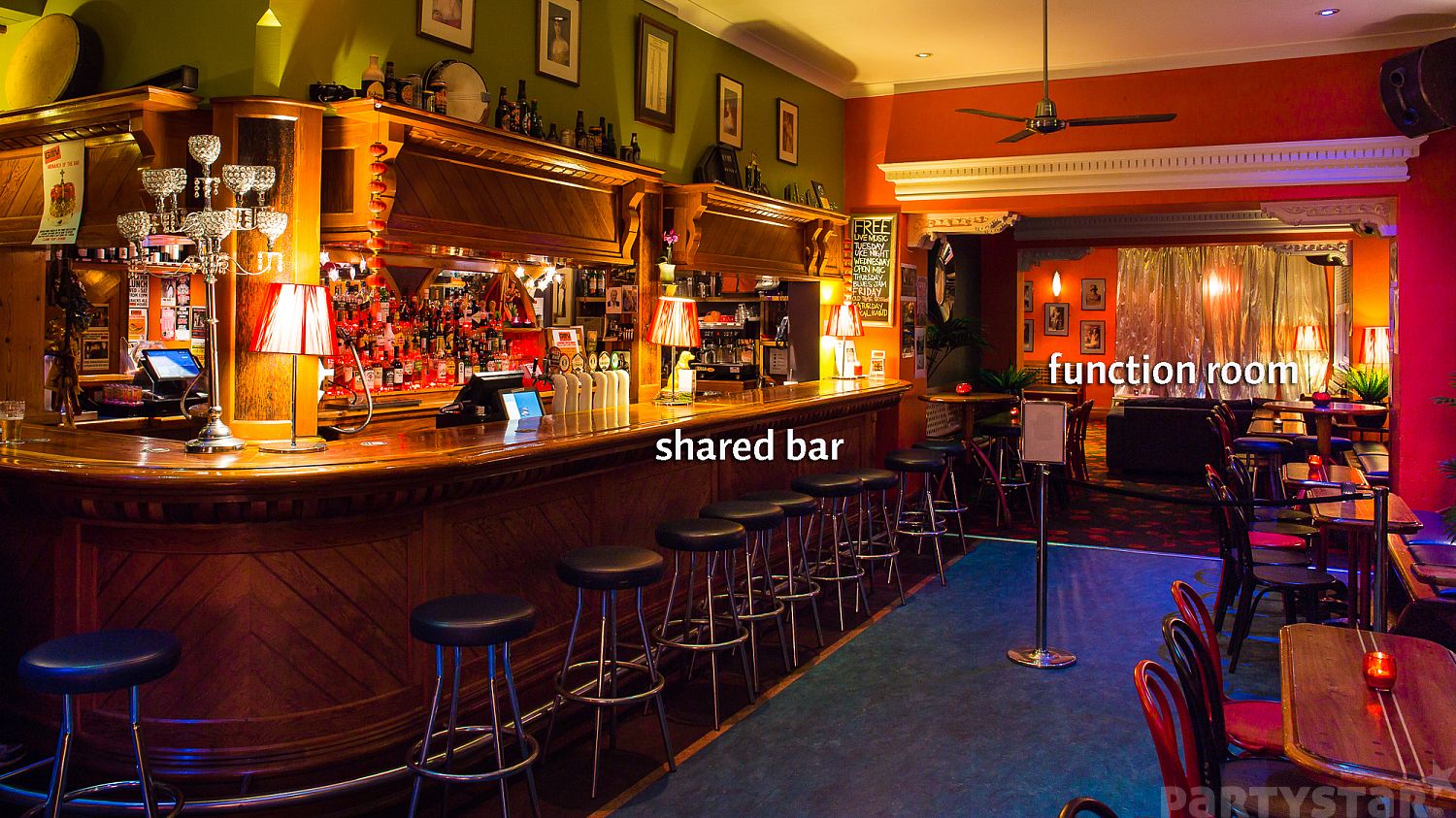 Front Bar function space at The Gov, Hindmarsh, SA. Photo 1