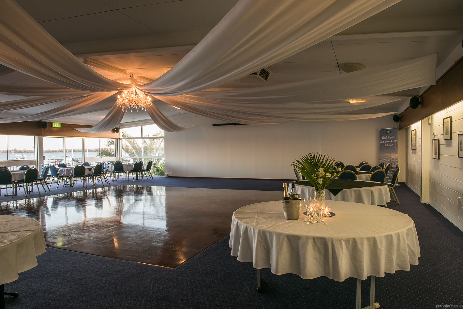 Flying Squadron Yacht Club, Dalkeith, WA. Function Room hire photo #1