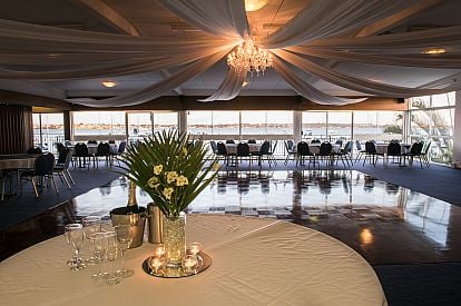 Venue hire information for Flying Squadron Yacht Club