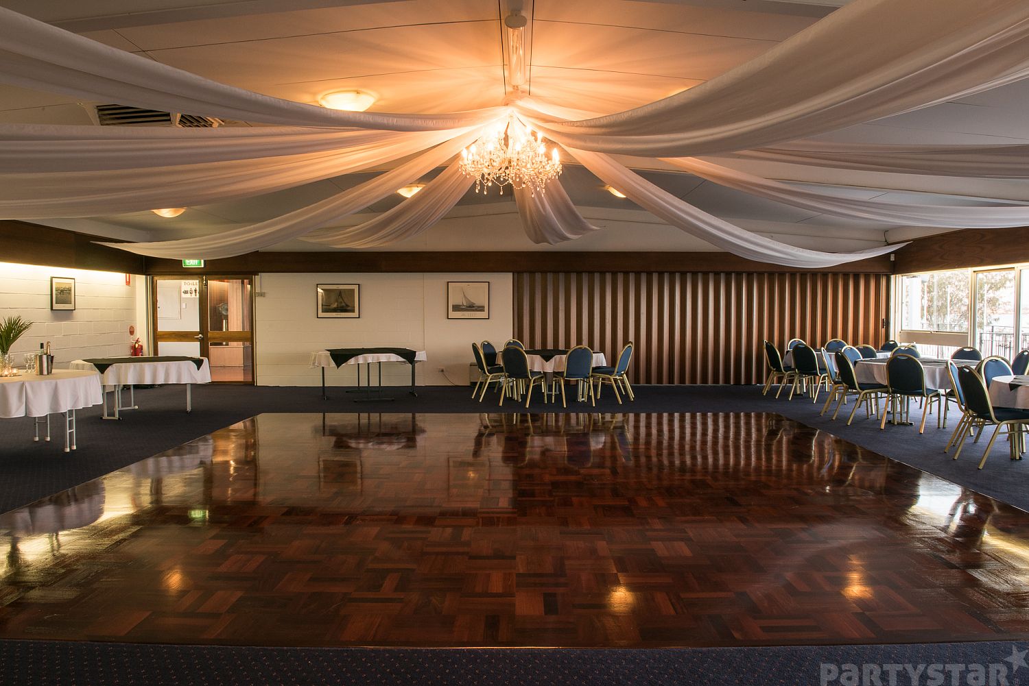 Centenary Function Room function space at Flying Squadron Yacht Club, Dalkeith, WA. Photo 2