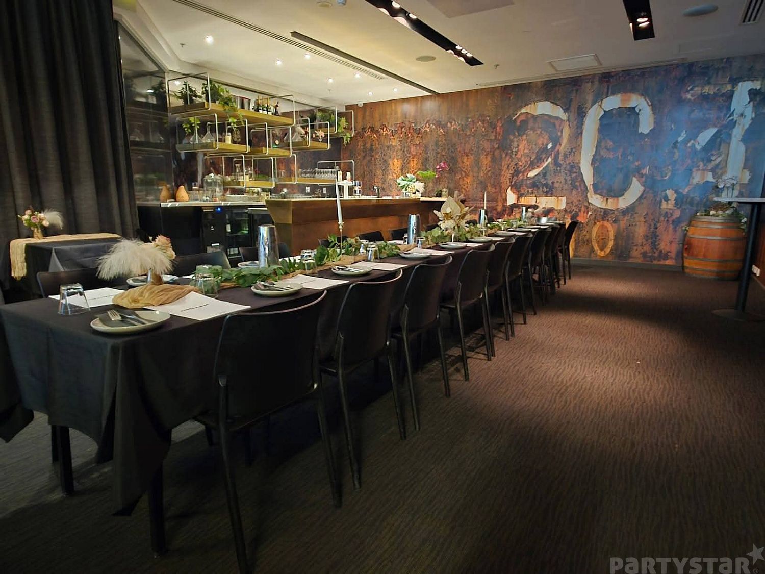 Private Dining Room function space at Public House, Perth, WA. Photo 1