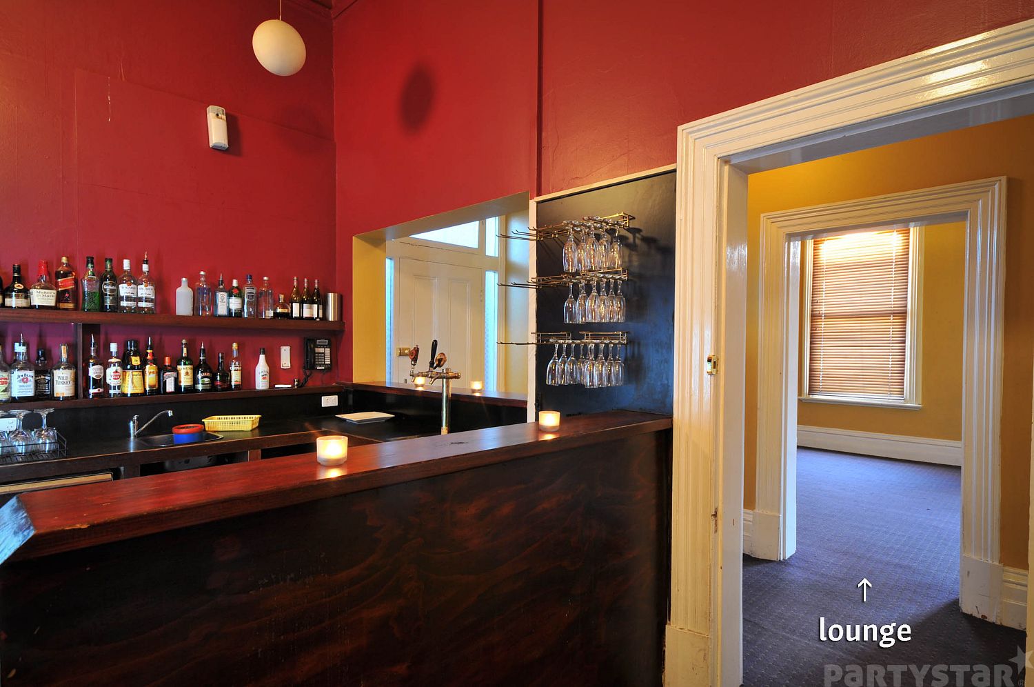 Upstairs Party Room function space at Spread Eagle Hotel, Richmond, VIC. Photo 5