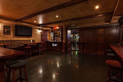 Venue hire information for Shenannigans