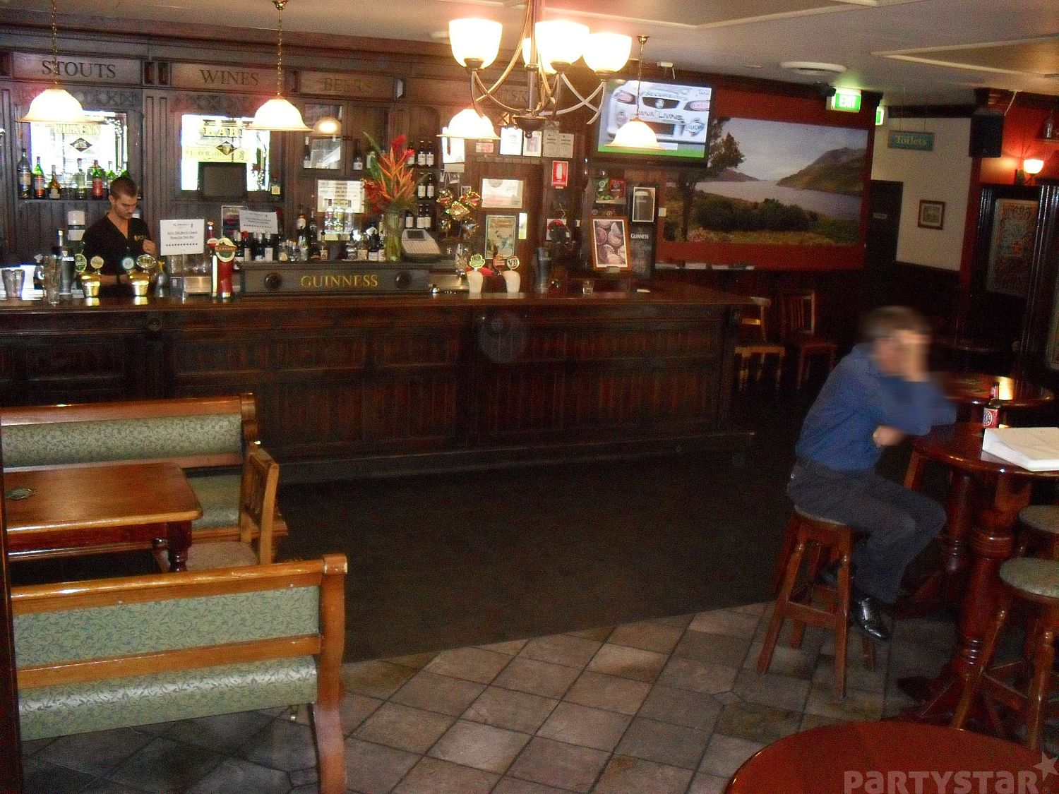 The Harp Bar function space at PJ O'Reilly's, Canberra, ACT. Photo 2