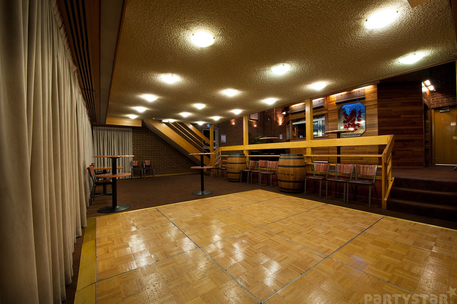 Catchpoles Function Room function space at Southern Cross Club Jamison, Macquarie, ACT. Photo 2