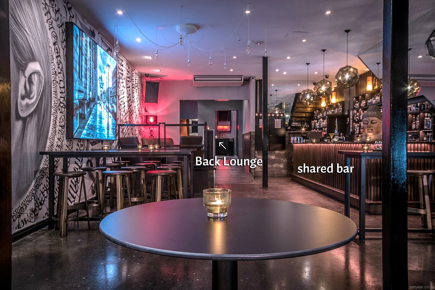 Robarta, St Kilda, VIC. Function Room hire photo #5