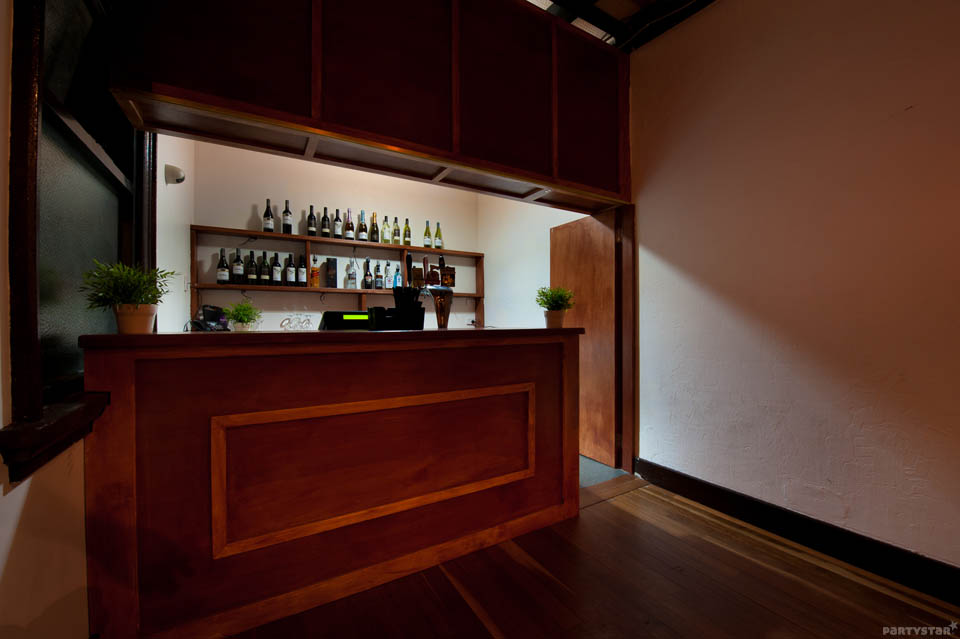 The bar