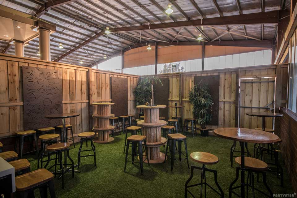 beer garden